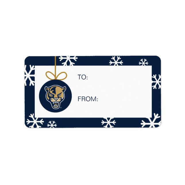 FIU Panthers - Christmas Label (Front)