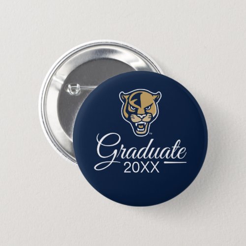 FIU Panthers Graduation Button