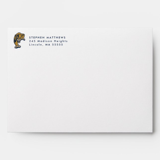 FIU Panthers Graduation Envelope (Front)