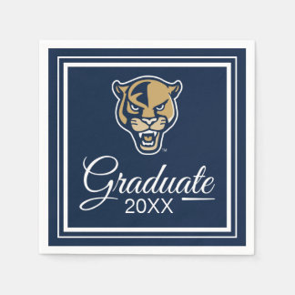 FIU Panthers Graduation Napkins