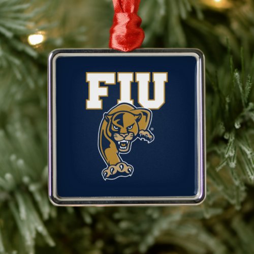 FIU Panthers Metal Ornament