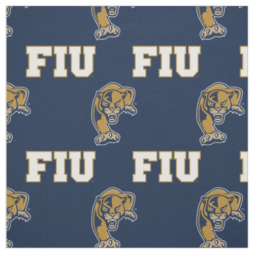 FIU Panthers Pattern Fabric