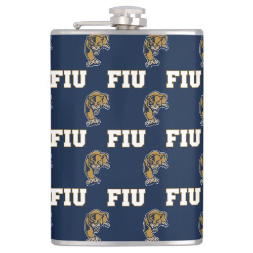 FIU Panthers Pattern Flask