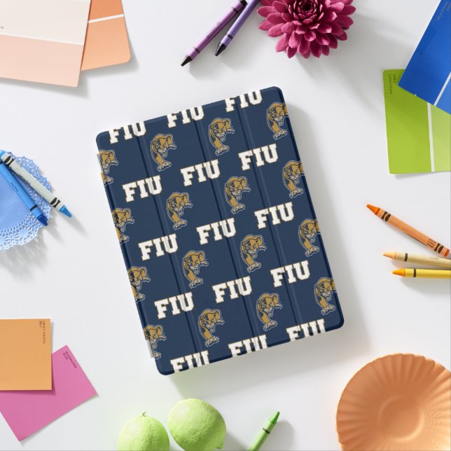 FIU Panthers Pattern iPad Smart Cover (In Situ)