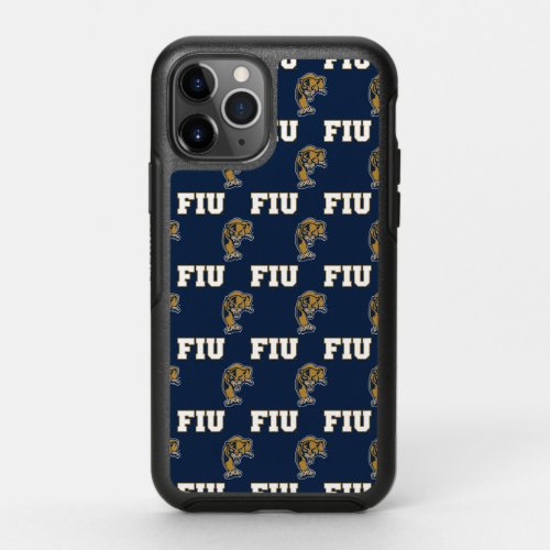 FIU Panthers Pattern OtterBox Symmetry iPhone 11 Pro Case