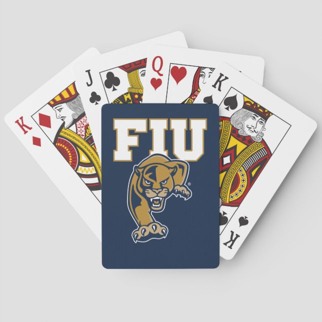 FIU Panthers Poker Cards (Back)