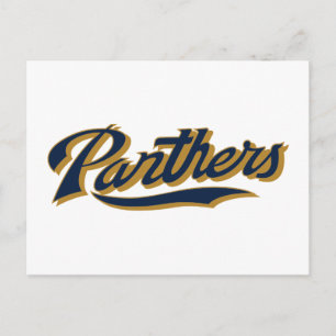 FIU Panthers Script Postcard
