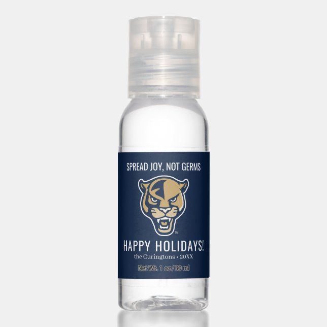 FIU Panthers | Spread Joy, Not Germs Hand Sanitizer (Front)