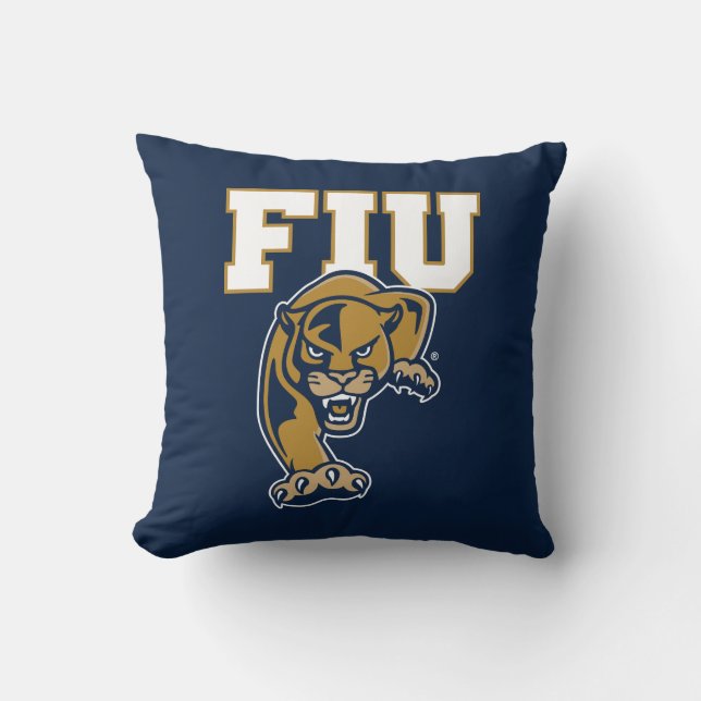 FIU Panthers Throw Pillow (Front)
