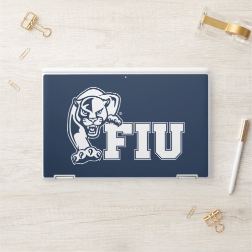 FIU Panthers _ White Logo HP Laptop Skin