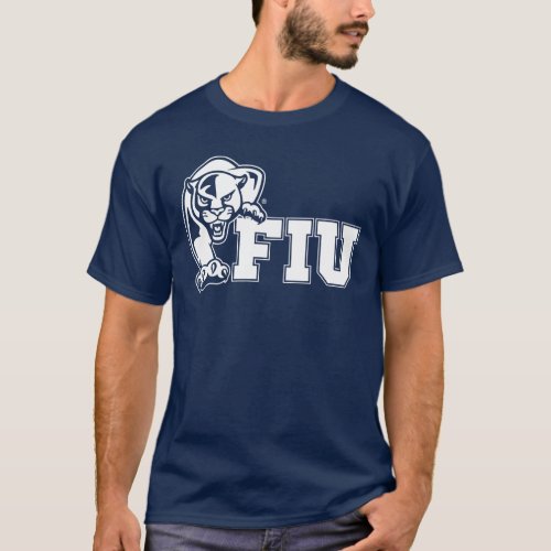FIU Panthers _ White Logo T_Shirt