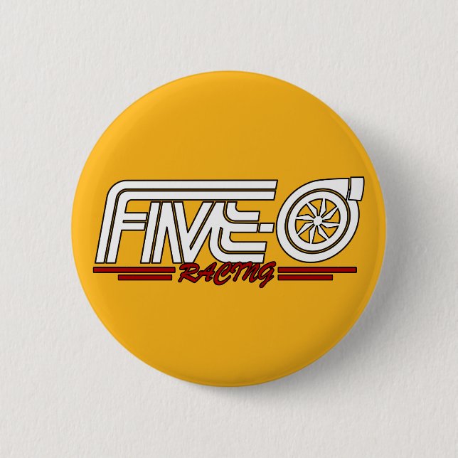 Five-0 Logo Button (Front)