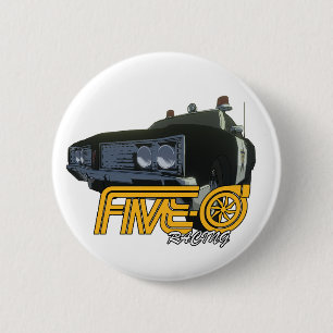 Five-0 Police Car Button