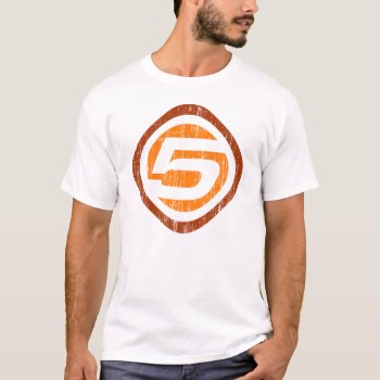 Five A T-shirt by DeluxeWear at Zazzle