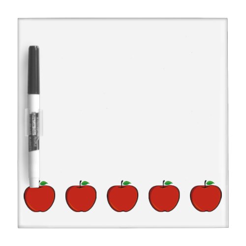 Five Apple Dry Erase Board