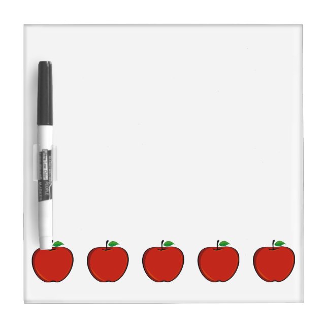 Five Apple Dry Erase Board (Front)