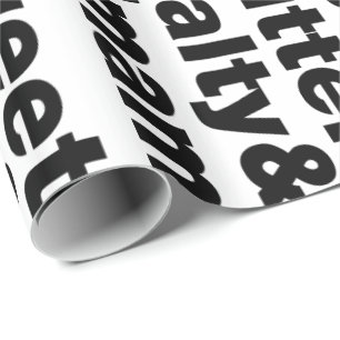 Five Basic Tastes Wrapping Paper