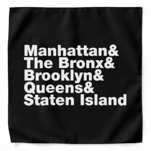 Five Boroughs ~ New York City Bandana