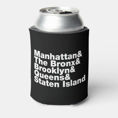 Five Boroughs  New York City Can Cooler