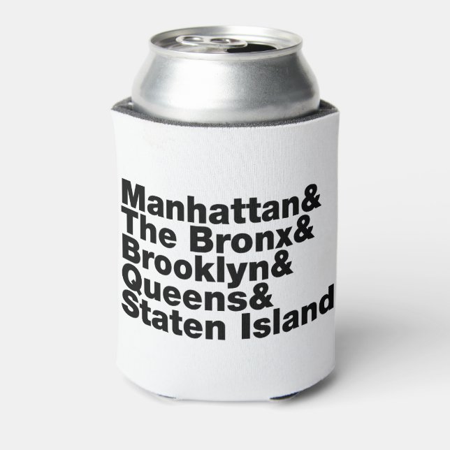 Five Boroughs ~ New York City Can Cooler (Can Back)