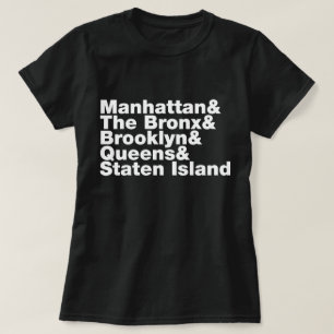 Five Boroughs ~ New York City T-Shirt