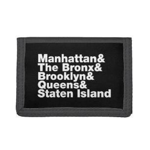 Five Boroughs ~ New York City Trifold Wallet