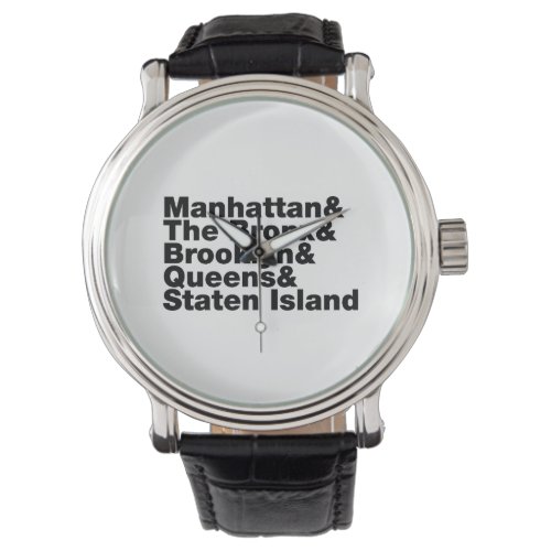 Five Boroughs  New York City Watch