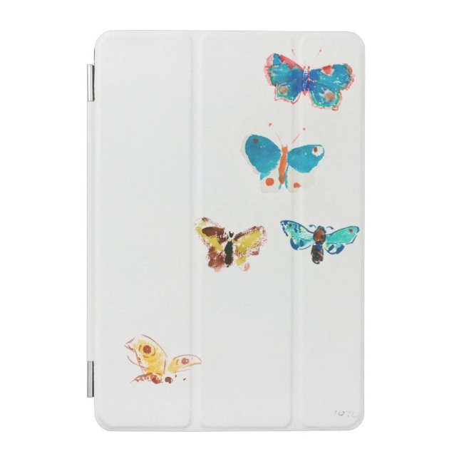 Five Butterflies, Redon iPad Mini Cover (Front)