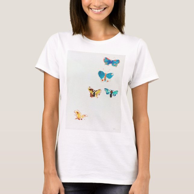 Five Butterflies, Redon T-Shirt (Front)