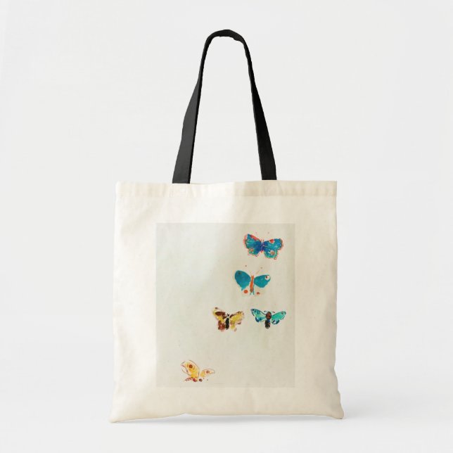 Five Butterflies, Redon Tote Bag (Front)