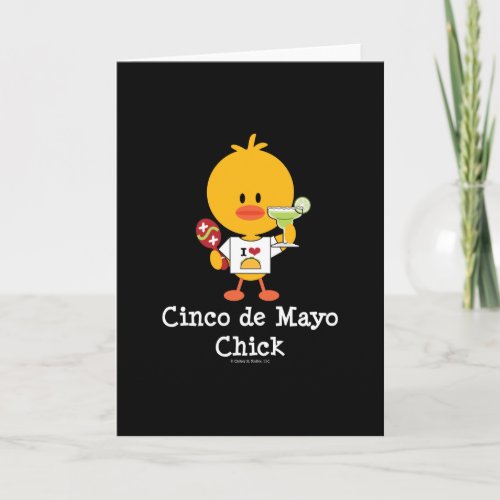 Five by Mayo Chick Greeting Card
