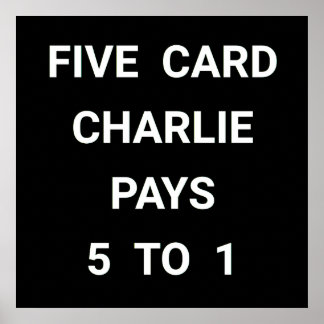 Five Card Charlie - Friends TV Show - Poster