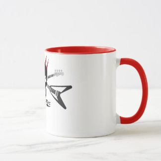 five cheese cup with colored border