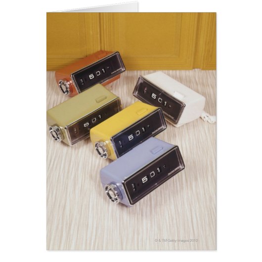 Five Clocks Cards (Front)