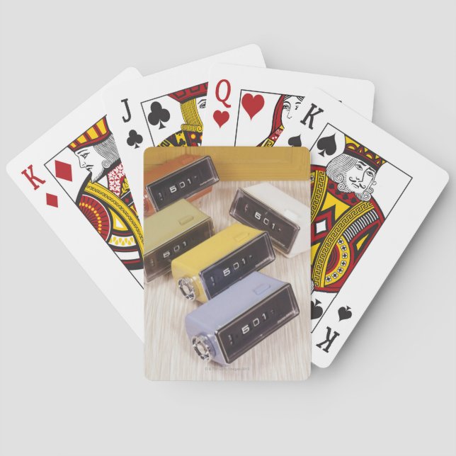 Five Clocks Poker Cards (Back)