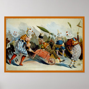 Five Clowns Poster