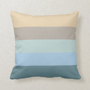 Teal And Brown Decorative Throw Pillows Zazzle