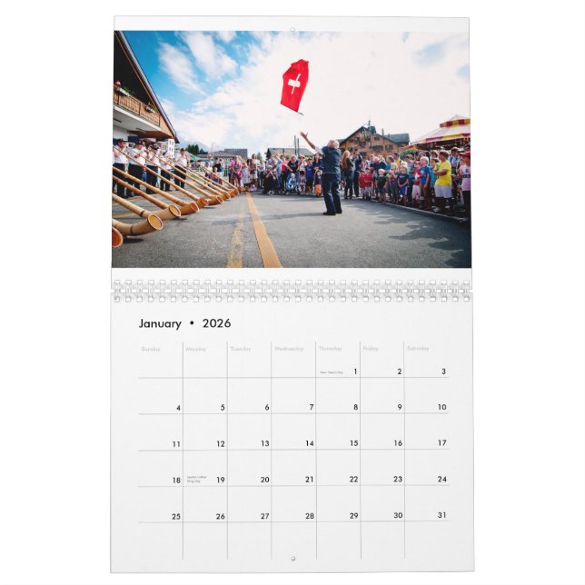 Five Continents by Patrick Niddrie Calendar (Jan 2026)