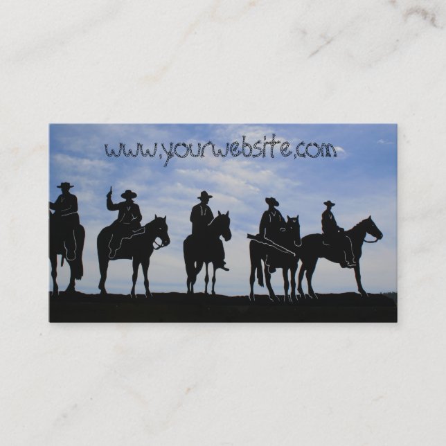 Five Cowboys Business cards (Front)
