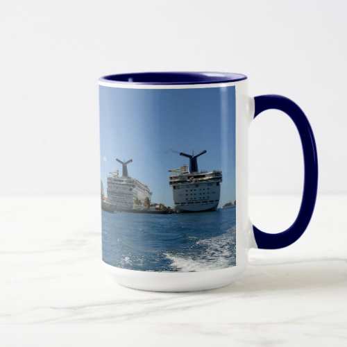 Five Cruise Ships Mug