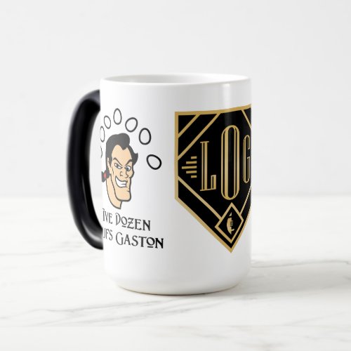Five Dozen Ouefs GastonGents FF Logo Morphing Mug