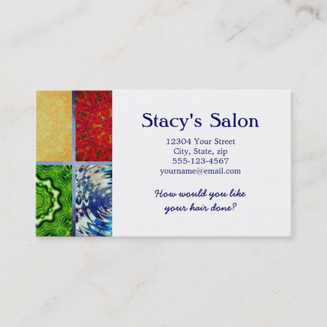 Five Elements Appointment Card (Front)