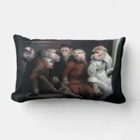 Gorilla Artwork - Animal Art Monkey Zoo Gorilla Throw Pillow