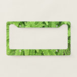 Five Finger Maidenhair Fern License Plate Frame
