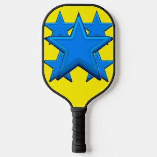 Five Five Point Blue Stars Pickleball Paddle