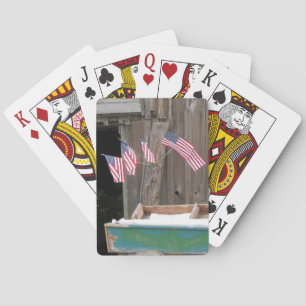 Five Flags and Barn Poker Cards