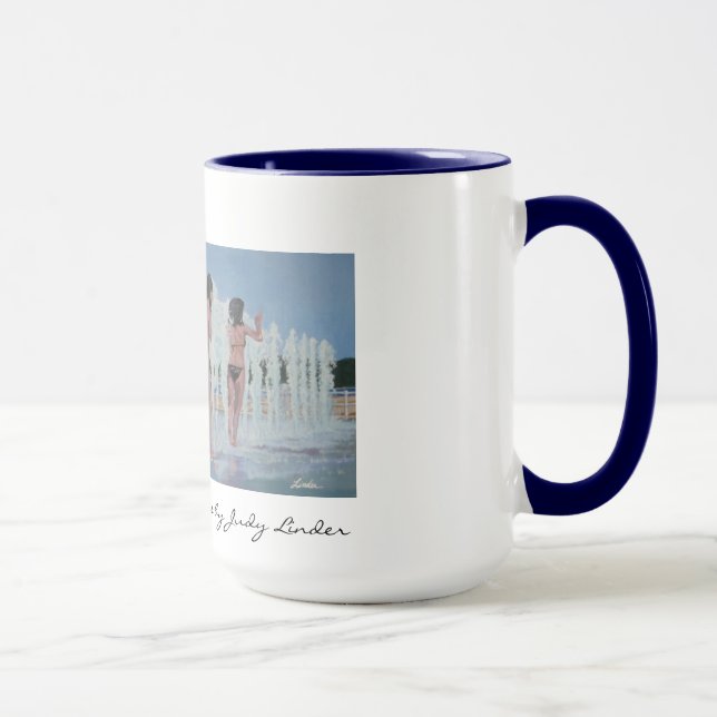 Five Fountain Friends Mug (Right)