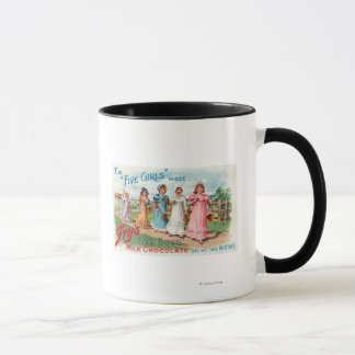 Five Girls Want Fry's Five Boys Milk Chocolate Mug