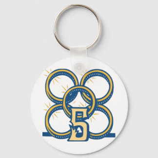 Five Gold Rings! Keychain