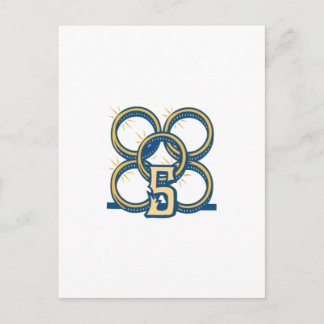 Five Gold Rings! Postcard